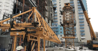 Демонтаж башенного крана в Камне-на-Оби - услуги по демонтажу от Сварной-Кно от 1576 руб.